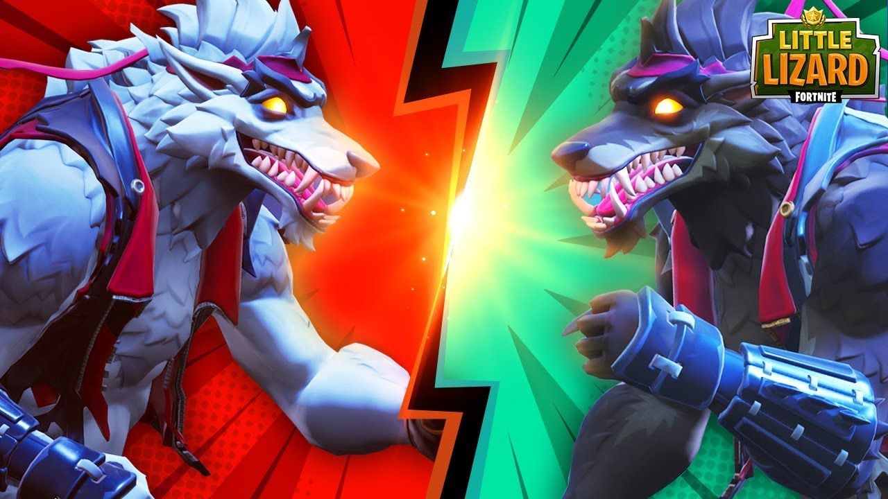 1280x720 SKULL TROOPER'S CREATION! WHITE WEREWOLF V's DIRE! -NEW SKIN- *SEASON 6* -  FORTNITE SHORT FILMS