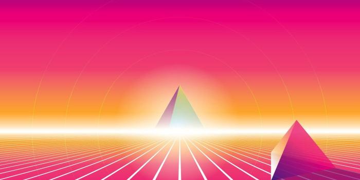 1332x850 Photo Wallpaper Music, Background, 80s, 80's, Synth, - Synthwave, Hd