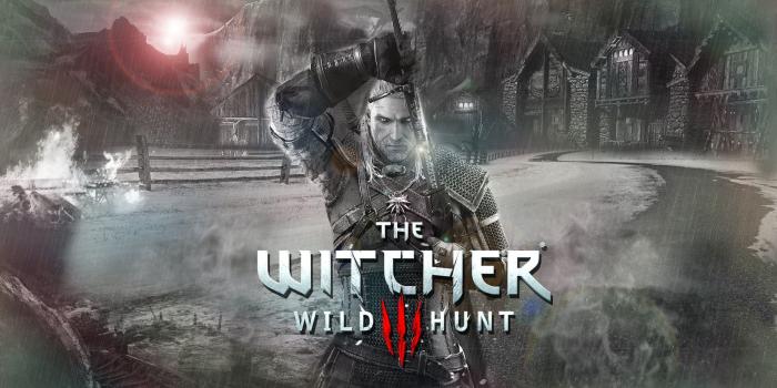 1920x1080 The Witcher 3: Wild Hunt, Dragon, Sword, Geralt Of Rivia, Town