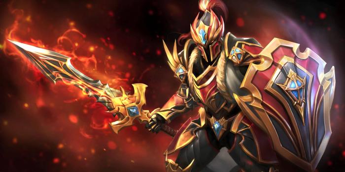 1920x1080 Dota 2 Heroes Dragon Knight Sword Shield Shield Initiator Nuker