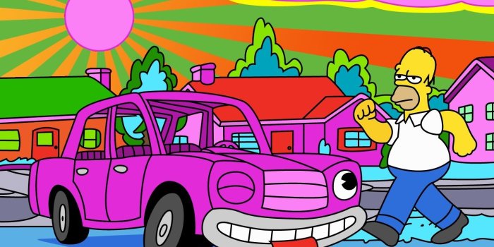 1440x900 Homer Simpsons Stoned ❤ 4K HD Desktop Wallpaper for • Tablet