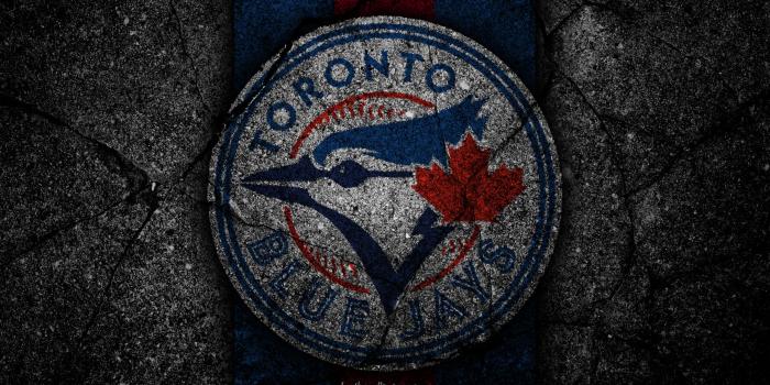 3840x2400 Download wallpapers 4k, Toronto Blue Jays, logo, MLB, baseball, USA