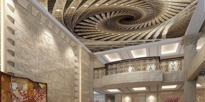 1000x800 US $9.3 38% OFF|beibehang Custom Photo Wallpaper Mural 3D Spiral Royal  Geometric Art Zenith Wall papel de parede 3d wall papers home decor-in