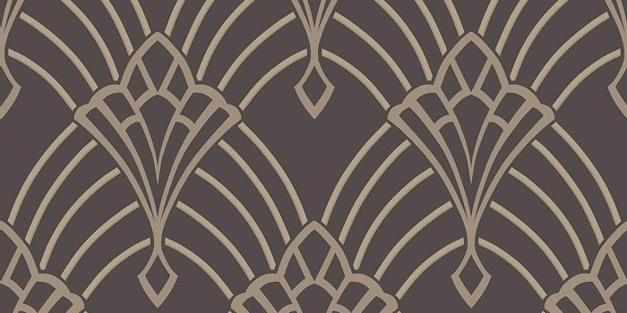 1500x1500 Astoria Deco Wallpaper Charcoal and Silver Rasch 305319 - - Amazon.com