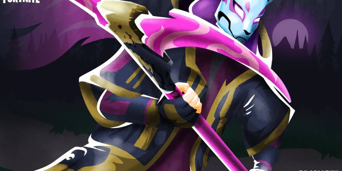 3840x2160 Drift Art Fortnite Battle Royale 4K #22713