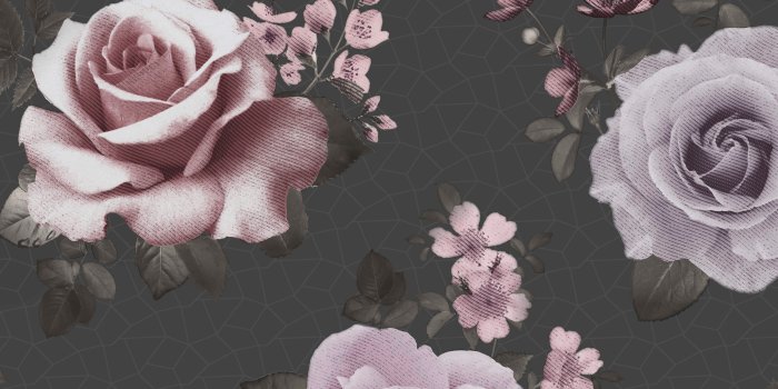 4000x4000 30+ Black and Pink Floral Wallpapers - Download at WallpaperBro