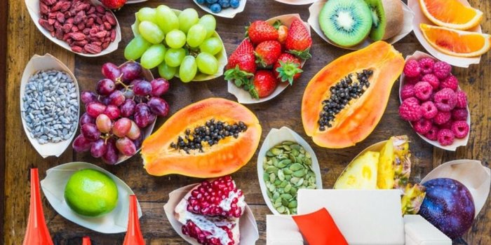 1000x800 US $30.0 |A variety of fruit food art wallpaper,living room TV wall bedroom  kitchen Coffee shop restaurant bar wall custom 3d murals-in Wallpapers