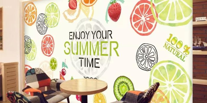 1023x779 Fruit Wallpaper,Seamless Floral Pattern,3D Modern Murals For The Living  Room Store Kitchen Background Wall Silk Cloth Wallpapers Of Nature  Wallpapers