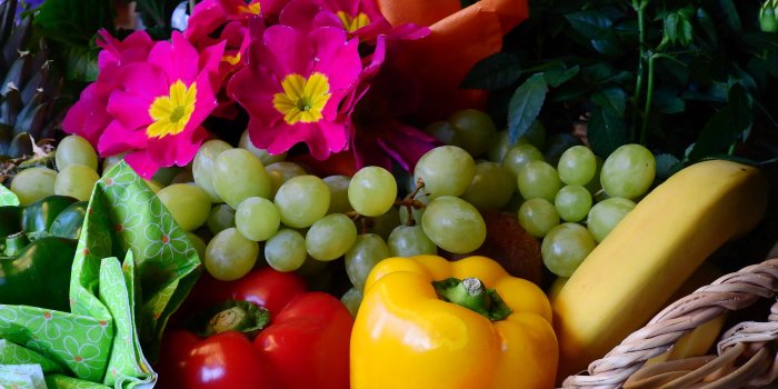 3840x2880 3067263 banana, basket, birthday, bloom, blossom, cook, eat, flowers