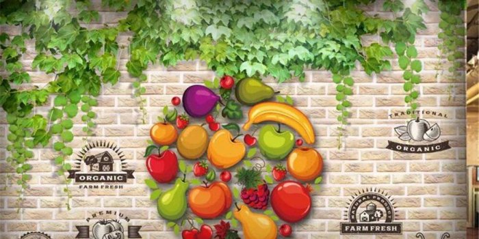 1000x800 US $9.12 43% OFF|beibehang Kitchen wallpaper 3d wall murals Custom 3d  wallpaper wall fruit shop supermarket tooling wall wall papers home  decor-in