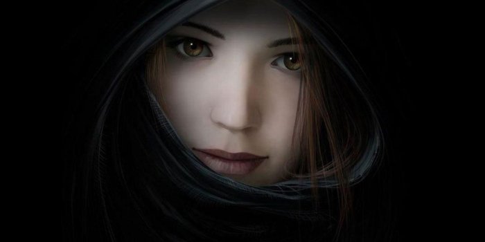 1280x1280 Lady In Black Samsung Galaxy Tab 10 wallpapers | Tablet wallpapers