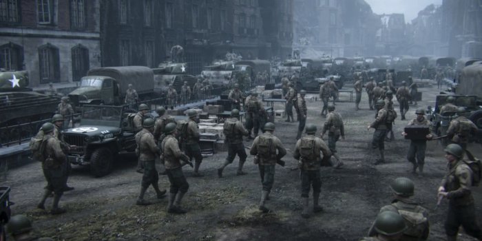 1920x1080 Soldier lot, Call of Duty WWII, World War II, soldier, Call of Duty