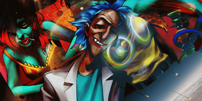 1920x1080 Rick and Morty Space HD wallpapers - Album on Imgur