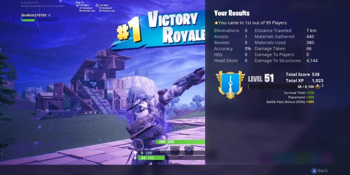 1920x1080 My first Solo 0 kill Victory Royale of my Fortnite career : FortNiteBR