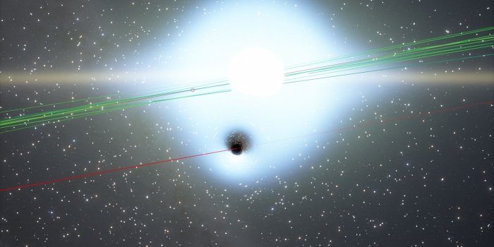 1920x1080 Found a black hole orbiting a blue supergiant. Rare? : spaceengine