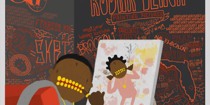 2500x2500 Kodak Black Reveals Cover for 'Painting Pictures' Album - XXL