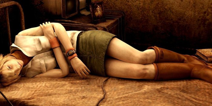 1332x850 Wallpaper bed, sleep, horror, Heather, Silent Hill 3 images for