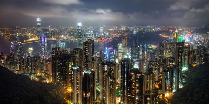 1440x900 Beautiful Hong Kong Night Sky Wallpapers - 1440x900 - 510630