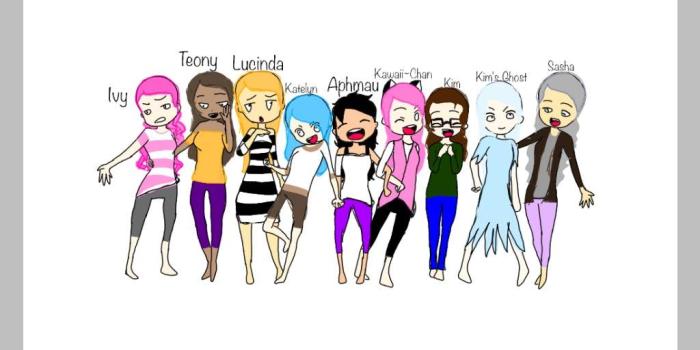 1024x768 Mystreet Girls | Aphmau Amino