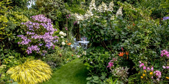 4200x2700 English Garden in Springtime 4k Ultra HD Wallpaper | Background