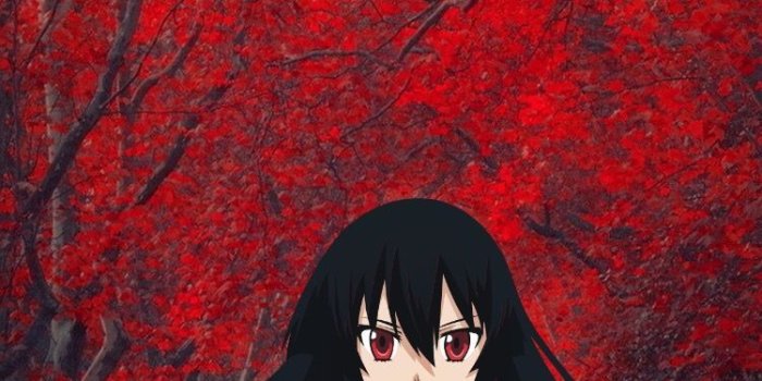 750x1334 akamegakill akame murasame red blackandred black anime...