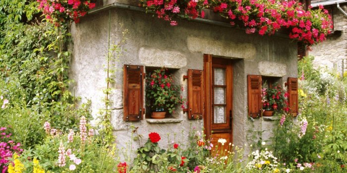2048x1536 Lovely English Cottage Garden Wallpaper | Free Downloads