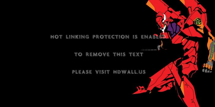 1680x1050 black red neon genesis evangelion unit 02 anime