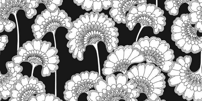 1000x1000 York Wallcoverings 60.75 sq. ft. Japanese Floral Wallpaper FB1462