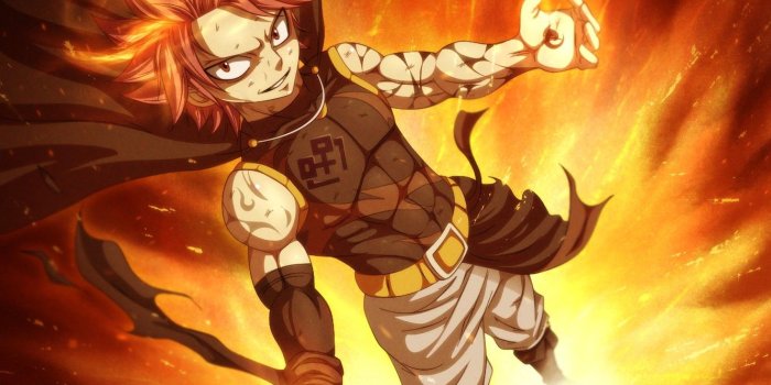 1332x850 Wallpaper MAG, guy, anime, art, fairy tail, Natsu Dragneel images