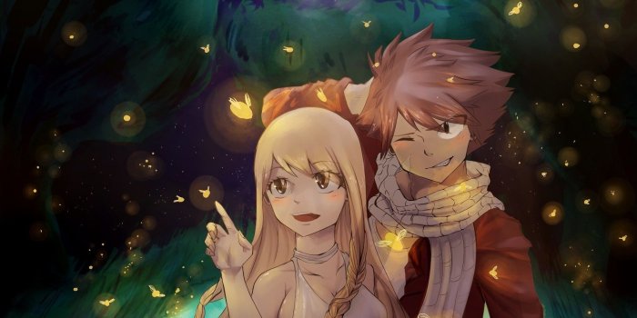 1920x1080 Download 1920x1080 Wallpaper Natsu Dragneel, Lucy Heartfilia, Anime