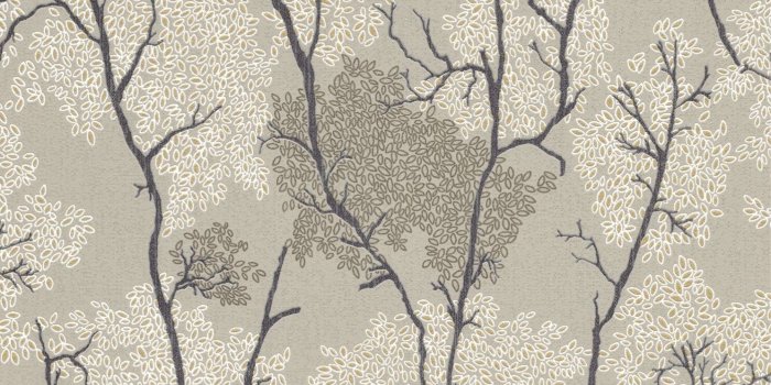 1488x1482 Japanese Garden Botanical Wallpaper | Erismann Wallpaper