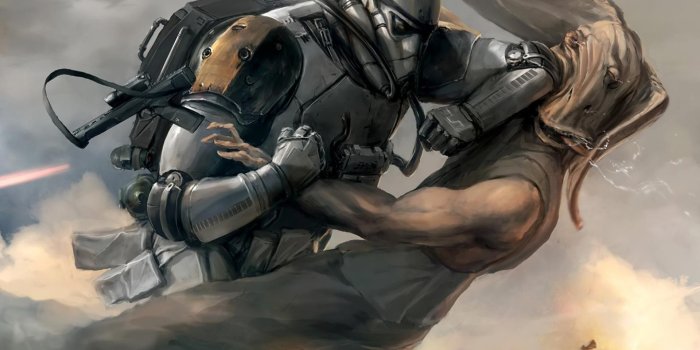 1920x1440 Star Wars – Clone Trooper Fighting widescreen wallpaper | Wide