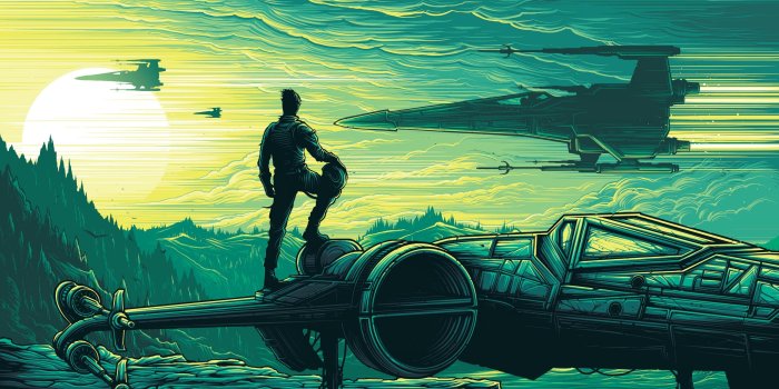 3840x2160 Star Wars: Episode VII The Force Awakens, Star Wars, Dan Mumford