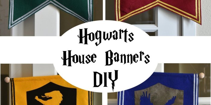 1506x1946 Hogwarts House Banners | Party Ideas - Harry Potter | Harry potter