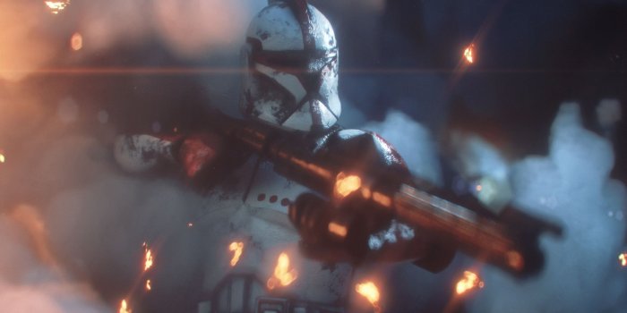 2560x1440 Download 2560x1440 wallpaper video game, star wars, clone trooper