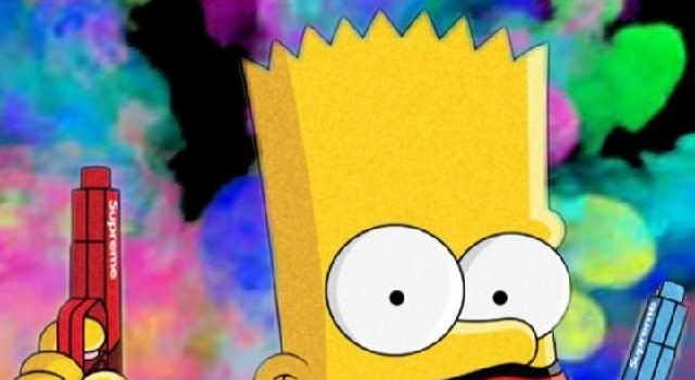640x1280 11+] Supreme Simpsons Wallpapers on WallpaperSafari