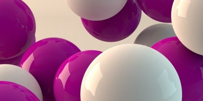 720x1280 Download wallpaper 720x1280 balls, 3d, flight, form samsung galaxy