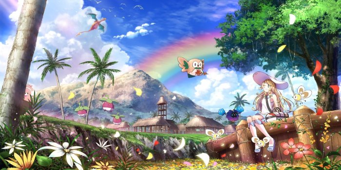 2901x1622 Pokémon Sun and Moon HD Wallpapers and Background Images - stmed.net