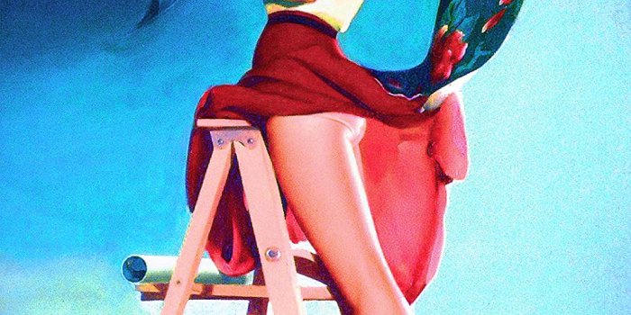 1115x1500 Amazon.com: A SLICE IN TIME 1940s Pin-Up Girl Hanging Wallpaper