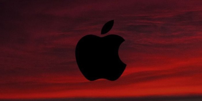 736x1309 cafa1703 Download Apple red black logo Wallpaper by shuvra005 - af