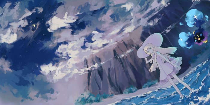 2000x1000 Pokémon Sun & Moon Wallpaper #2082336 - Zerochan Anime Image Board