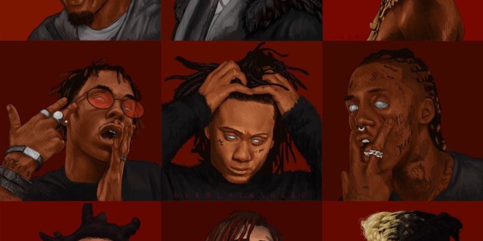 1280x1278 DER BLACK SHEEP | Artwork in 2019 | Rapper art, Black art pictures