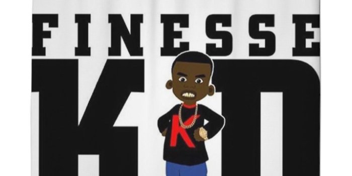1024x1024 Cartoon Kodak Black Curtain
