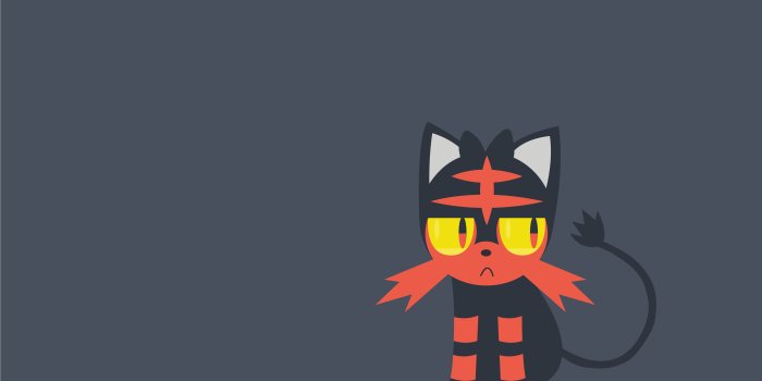 7160x5525 Pokemon Sun & Moon - Litten Wallpaper - Imgur
