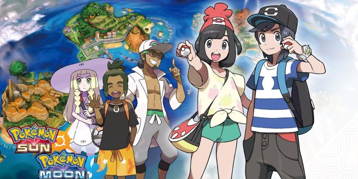 1600x900 49 Pokémon Sun And Moon Wallpapers | WallpaperCeiling