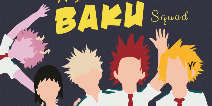 1440x900 BakuSquad Desktop Background based on my friend's sketch