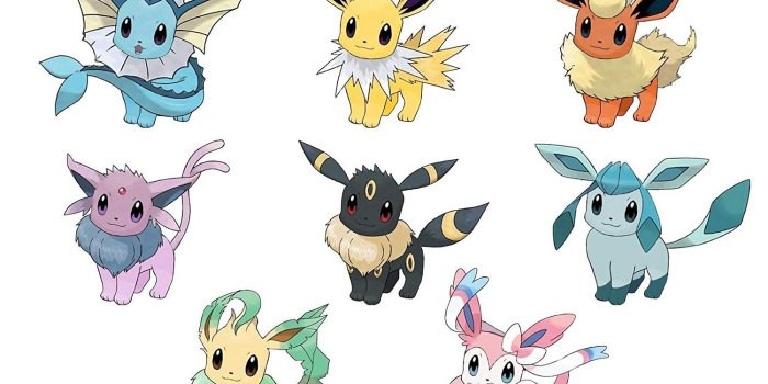 1500x1071 Pokemon Eevee Evolutions Umbreon Vaporeon Flareon Sylveon Glaceon