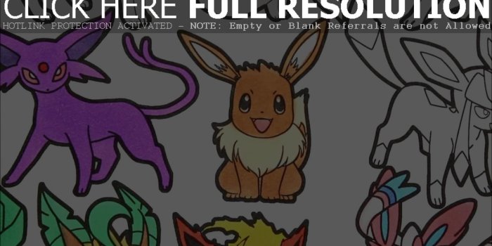 1280x720 Eevee Evolutions With Sylveon Wallpaper (114+ images in Collection