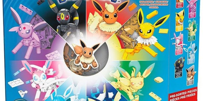 1280x1051 Pokemon Mega Construx Every Eevee Evolution Set GFV85