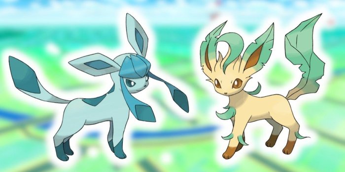 1265x712 How To Evolve Eevee Into Leafeon And Glaceon In Pokémon GO, With Or